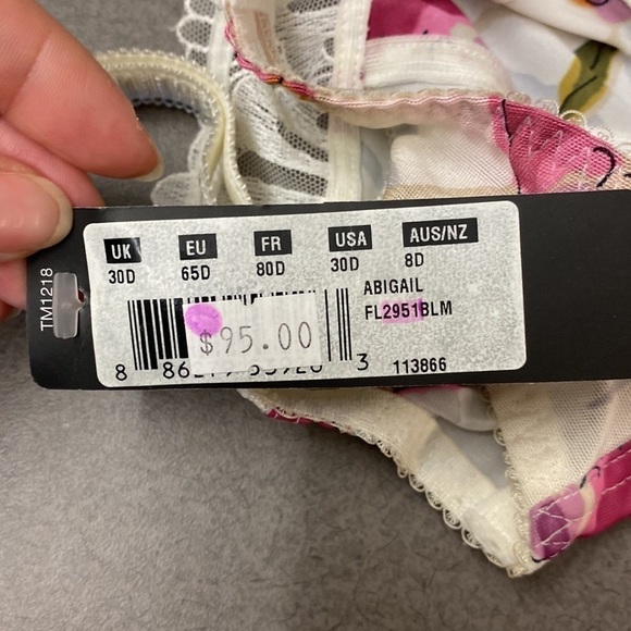 Fantasie Women's Abigail Underwired  Side Support Bra (Size 30D) NWT - Picture 7 of 8